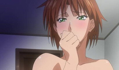 Hypnotized schoolgirls from the hentai cartoon ride a guy's dick