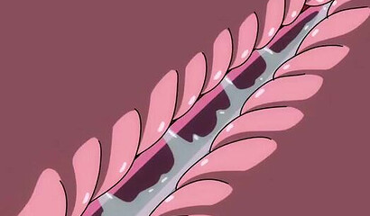 The licker attacked Claire Redfield from Resident Evil and deeply licked her pussy