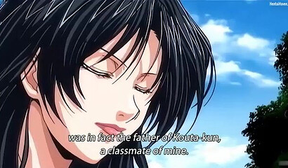 Sexy hentai widow fucks multiple lovers