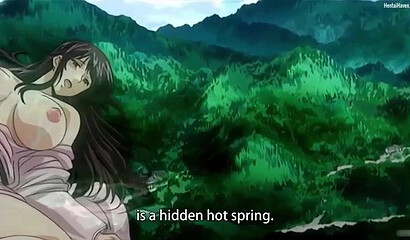 Sexy hentai widow fucks multiple lovers