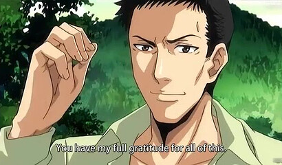 Sexy hentai widow fucks multiple lovers