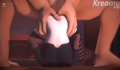 Big Halloween monsters fucked vampire Mavis Dracula hard in the cartoon.