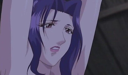 Sexy milf in hentai cartoon jerks off old stepdad's hard cock