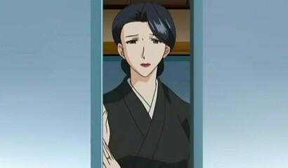 Final group sex of hentai cartoon hero with wife, mom and sister