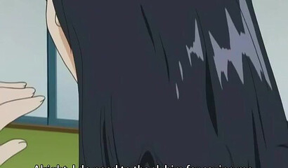 Final group sex of hentai cartoon hero with wife, mom and sister