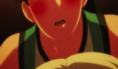 A virgin with glasses knows the delights of sex with three sexy hentai girls