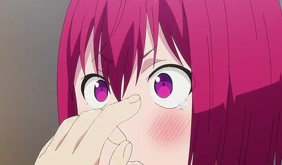 A virgin with glasses knows the delights of sex with three sexy hentai girls