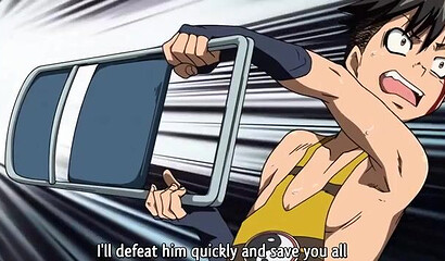 Masked wrestlers fuck young hentai schoolgirls in the locker room of a sports complex