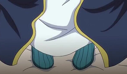 Anime wolf girl got a big cock in her tight pussy