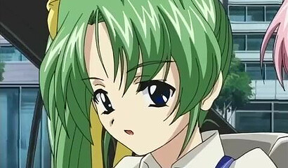 Cunning cab driver blackmails young hentai schoolgirls by demanding a threesome