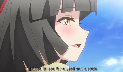 Bunny girl from anime porn cartoon fucks man after pylon dance