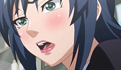 Schoolboy in nurse's station fucks teacher and nurse: hentai porn