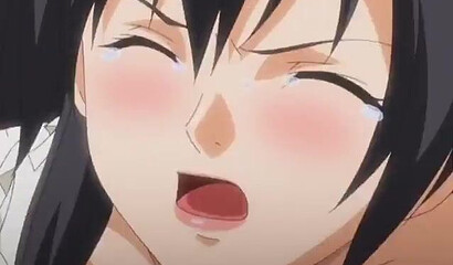 Country men in a hentai cartoon rape a schoolgirl during the ritual