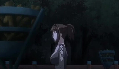 Country men in a hentai cartoon rape a schoolgirl during the ritual