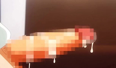 Slutty aunt in anime porn cartoon fucks her favorite nephew