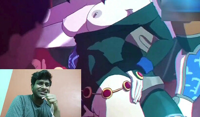 Teen Titans Cartoon group SEX party