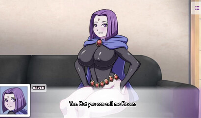 WaifuHub - Raven +18 Teen Titans Raven's Porn Casting