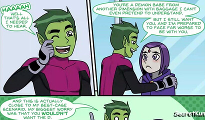 Teen Titans Emotional Sickness pt. 6 - Full swap Orgy at the Tower HQ