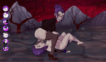 Teen Titans Raven futa fucky-fucky for bukkake By MissKitty2K Gameplay
