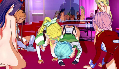 Ultimate Sword Art Online Harem Hentai