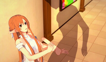 Sword Art Online - Elf-Asuna 3D Hentai