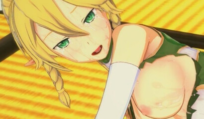 Sword Art Online - Leafa 3D Hentai