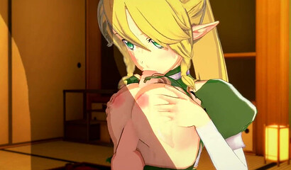Sword Art Online - Leafa 3D Hentai