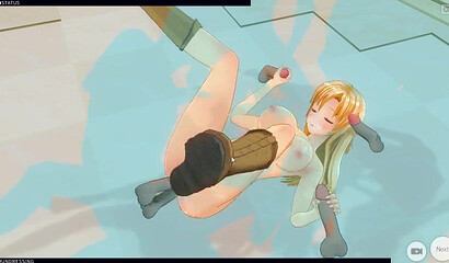 [CM3D2] Sword Art Online Hentai - Asuna Yuuki Allows Herself To Be Used