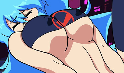 Friday Night Funkin Animation Skyblue and Boyfriend Having Hard Sex Titfuck Cumshot