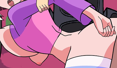 Friday Night Funkin Animation QT and Boyfriend Having Hard Sex On Stage