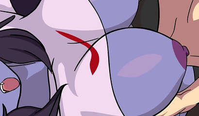 Friday Night Funkin Animation Sky MANIFEST and Boyfriend Having Hard Sex Titfuck Cumshot