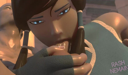 The Legend of Korra - Blowjob 3d Hentai - by RashNemain