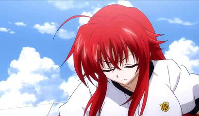 Highschool DxD: Akeno & Issei Pool Scene