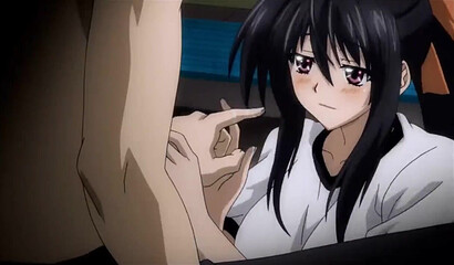 Highschool DxD: Akeno & Issei Pool Scene