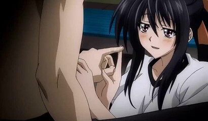Highschool DxD: Akeno & Issei Pool Scene