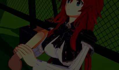 High School DxD - Rias Gremory 3D Hentai