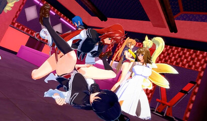 【HIGH SCHOOL DXD】【HENTAI ORGY FUTANARI 3D】