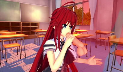 Rias Gremory High School DxD 3d hentai