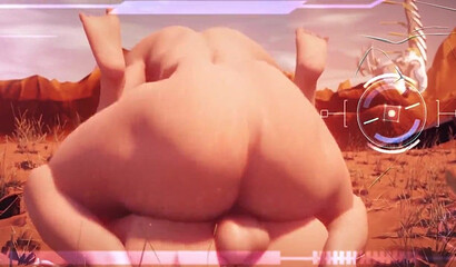 Aloy from Horizon Forbidden West getting a Mating press