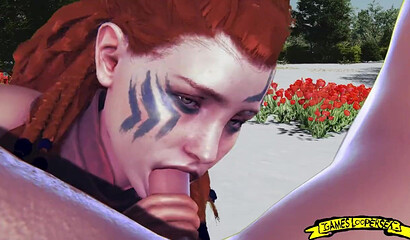 Aloy Horizon Zero Dawn 3D HENTAI SFM