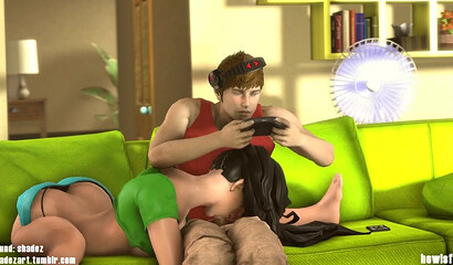 Laura Being A Tease (Street Fighter)