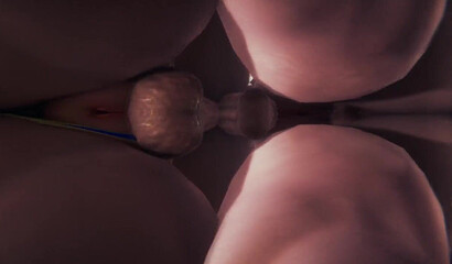 Double Futa - Street Fighter - Cammy x Chun Li x Juri - 3D Porn