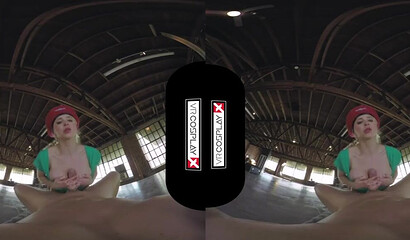 VRCosplayX XXX VIDEOGAME Parody Compilation In POV Virtual Reality Part 2