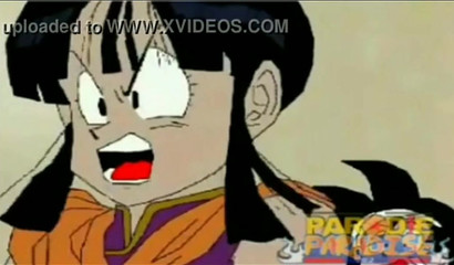 Sex therapy from brunette Chi-Chi, porn cartoon Dragon Ball Z