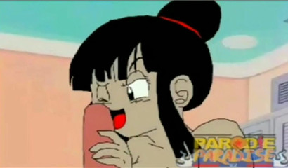 Sex therapy from brunette Chi-Chi, porn cartoon Dragon Ball Z