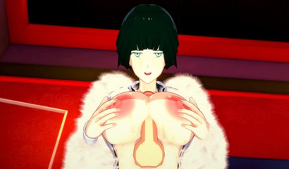 One Punch Male Fubuki Blows + Fucks In A Like Hostel