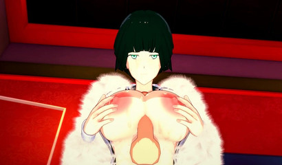 One Punch Male Fubuki Blows + Fucks In A Like Hostel