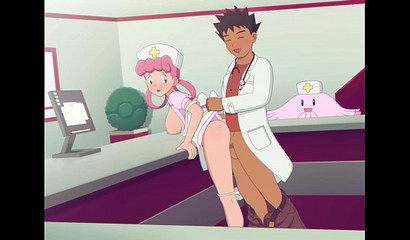 Pokemon Doc Brock Fucking Nurse Pleasure Semen Inside