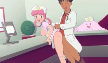 Pokemon Doc Brock Fucking Nurse Pleasure Semen Inside