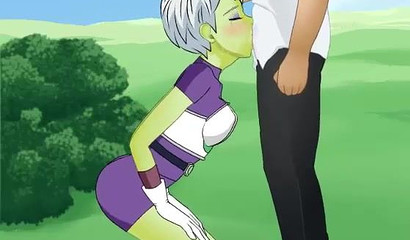 Green bitch Chirai and her deep blowjob